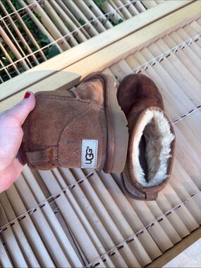 UGG Chestnut Mini Shearling Ankle Boots